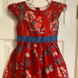 Max Girls Bird Dress